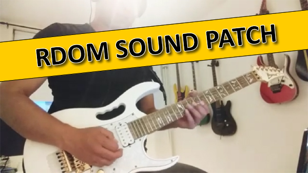 Sound Patch “RDOM” for lead guitar